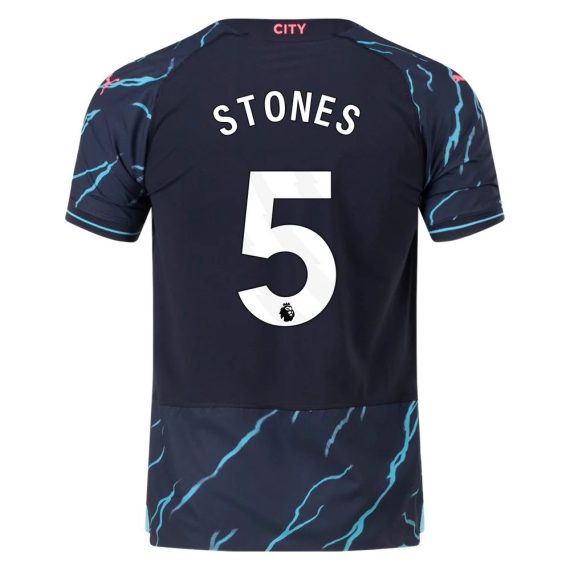 23/24 Manchester City #5 John Stones Third Jersey