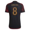 2022 Leon Goretzka #8 Germany Away Jersey
