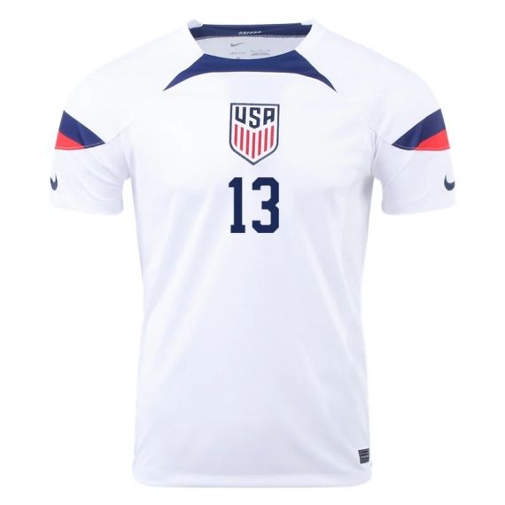 2022 Alex Morgan #13 USMNT Home Jersey