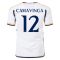 23/24 Real Madrid #12 Eduardo Camavinga Home Jersey