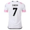23/24 Juventus #7 Federico Chiesa Away Jersey