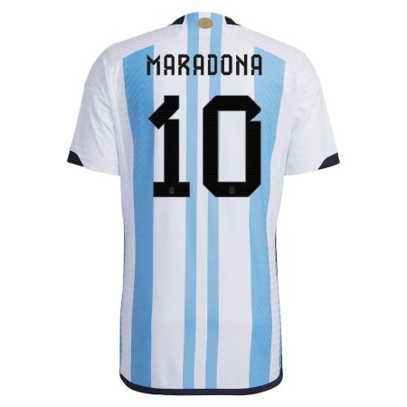 2022 Diego Maradona #10 Argentina Home Jersey