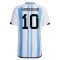 2022 Diego Maradona #10 Argentina Home Jersey