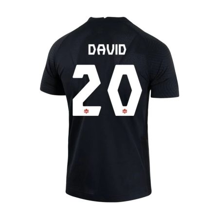 2022 Jonathan David #20 Canada Third Jersey