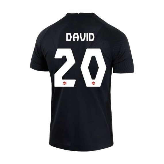 2022 Jonathan David #20 Canada Third Jersey