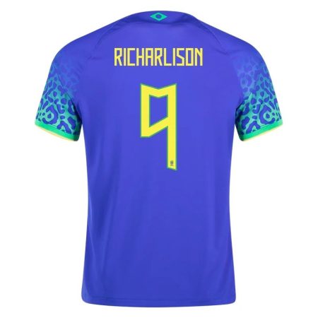 2022 Richarlison #9 Brazil Away Jersey