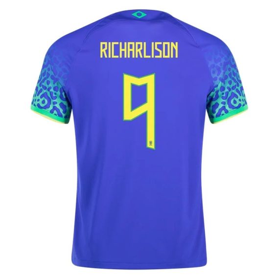 2022 Richarlison #9 Brazil Away Jersey