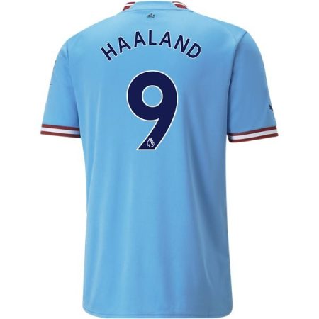 22/23 Erling Haaland #9 Manchester City Home Jersey