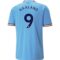 22/23 Erling Haaland #9 Manchester City Home Jersey
