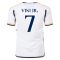 23/24 Real Madrid #7 Vinicius Junior Home Jersey