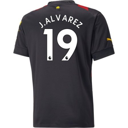 22/23 Julian Alvarez #19 Manchester City Away Jersey