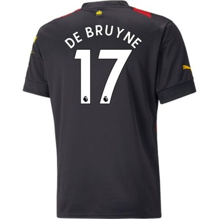 22/23 Kevin De Bruyne #17 Manchester City Away Jersey