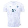 2022 Kylian Mbappe #10 France Away Jersey