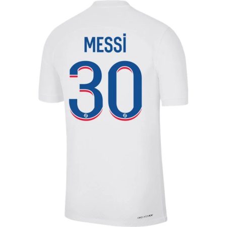 22/23 Lionel Messi #30 Paris Saint-Germain Third Jersey
