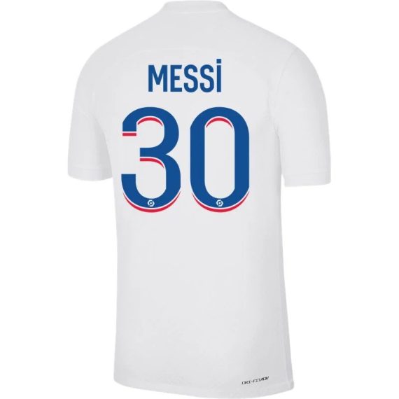 22/23 Lionel Messi #30 Paris Saint-Germain Third Jersey