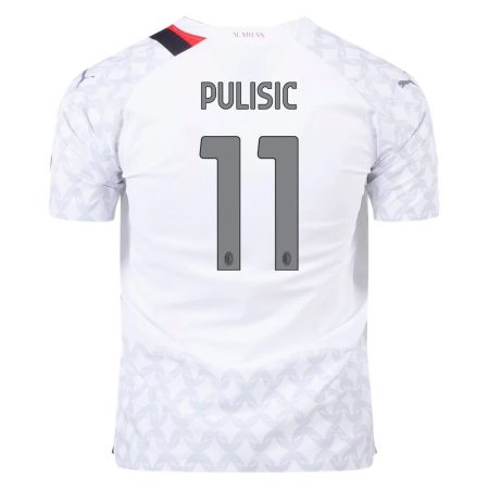 23/24 AC Milan #11 Christian Pulisic Away Jersey