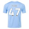 23/24 Manchester City #47 Phil Foden Home Jersey