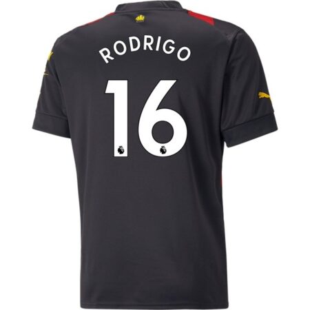 22/23 Rodri #16 Manchester City Away Jersey