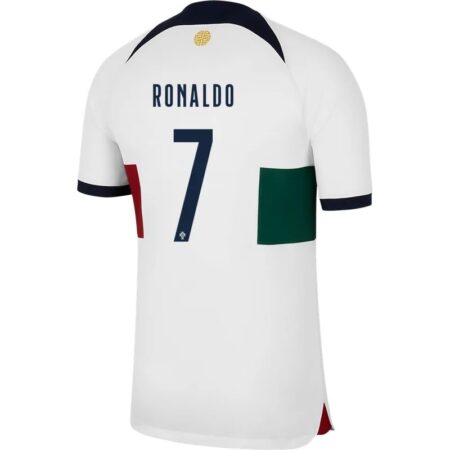2022 Cristiano Ronaldo #7 Portugal Away Jersey