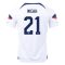 2022 Timothy Weah #21 USMNT Home Jersey