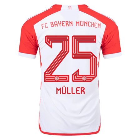23/24 Bayern Munich #25 Thomas Muller Home Jersey