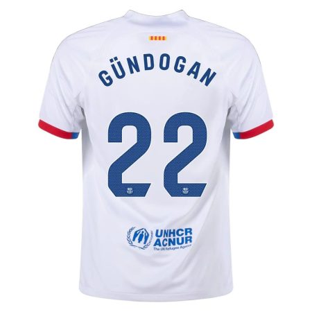 23/24 Barcelona #22 Ilkay Gundogan Away Jersey