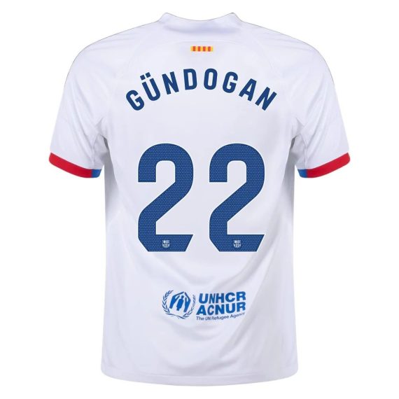 23/24 Barcelona #22 Ilkay Gundogan Away Jersey