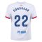 23/24 Barcelona #22 Ilkay Gundogan Away Jersey