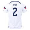 2022 Sergino Dest #2 USMNT Home Jersey