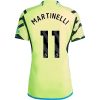 23/24 Arsenal #11 Gabriel Martinelli Away Jersey