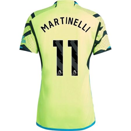 23/24 Arsenal #11 Gabriel Martinelli Away Jersey