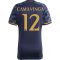 23/24 Real Madrid #12 Eduardo Camavinga Away Jersey