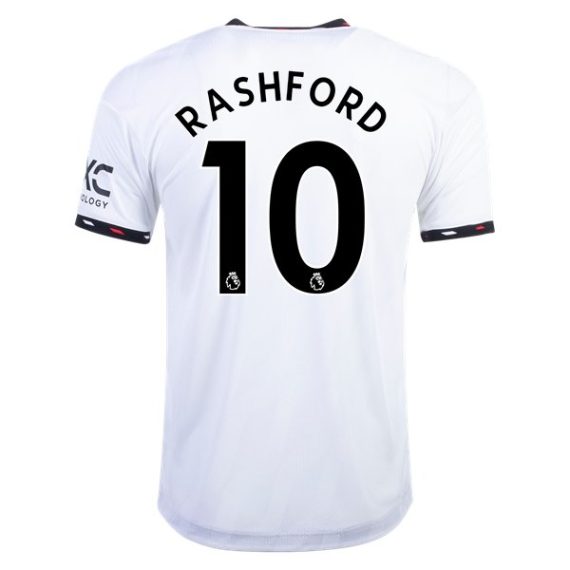 22/23 Marcus Rashford #10 Manchester United Away Jersey