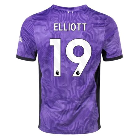 23/24 Liverpool #19 Harvey Elliott Third Jersey