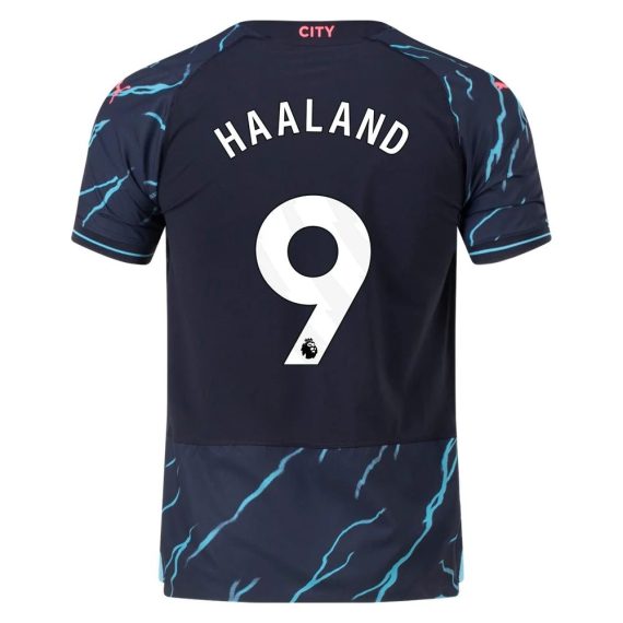 23/24 Manchester City #9 Erling Haaland Third Jersey