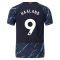 23/24 Manchester City #9 Erling Haaland Third Jersey