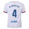 23/24 Barcelona #4 Ronald Araujo Away Jersey