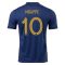 2022 Kylian Mbappe #10 France Home Jersey