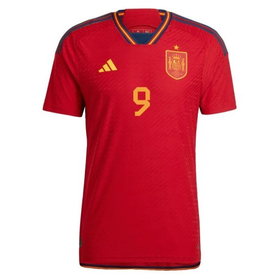 2022 Gavi #9 Spain Home Jersey
