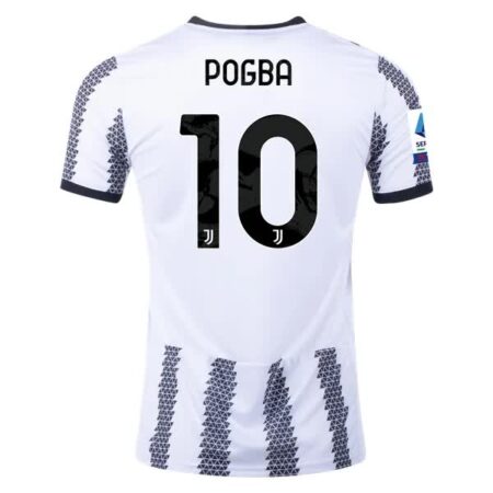 22/23 Paul Pogba #10 Juventus Home Jersey