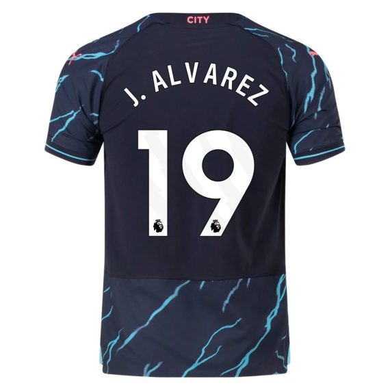 23/24 Manchester City #19 Julian Alvarez Third Jersey