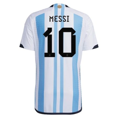 2022 Lionel Messi #10 Argentina Home Jersey