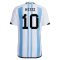 2022 Lionel Messi #10 Argentina Home Jersey
