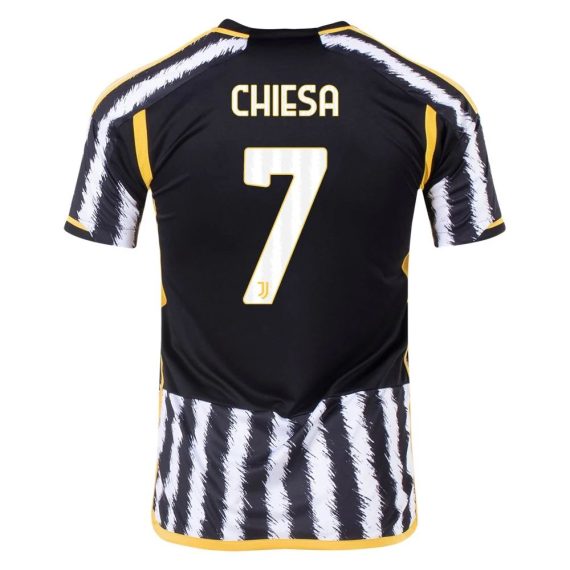23/24 Juventus #7 Federico Chiesa Home Jersey