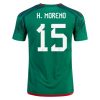 2022 Hector Moreno #15 Mexico Home Jersey