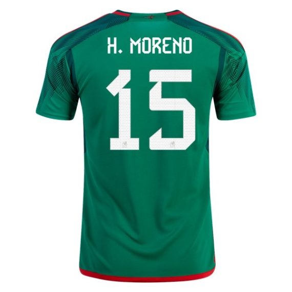 2022 Hector Moreno #15 Mexico Home Jersey