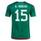 2022 Hector Moreno #15 Mexico Home Jersey