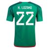 2022 Hirving Lozano #22 Mexico Home Jersey