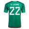 2022 Hirving Lozano #22 Mexico Home Jersey