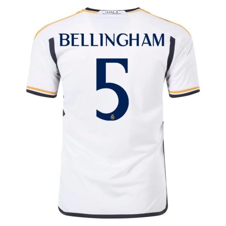 23/24 Real Madrid #5 Jude Bellingham Home Jersey